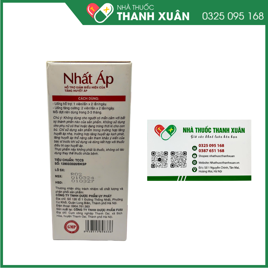 Nhất Áp-Uy Phát giảm cholesterol máu, giúp giãn mạch